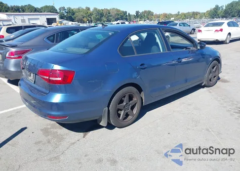 2015 Volkswagen Jetta 2.0L S из США, поврежденный, VIN 3VW2K7AJ3FM351491